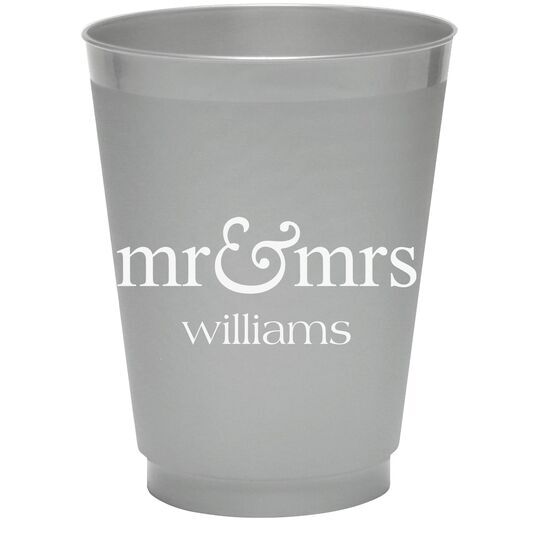 Married Colored Shatterproof Cups